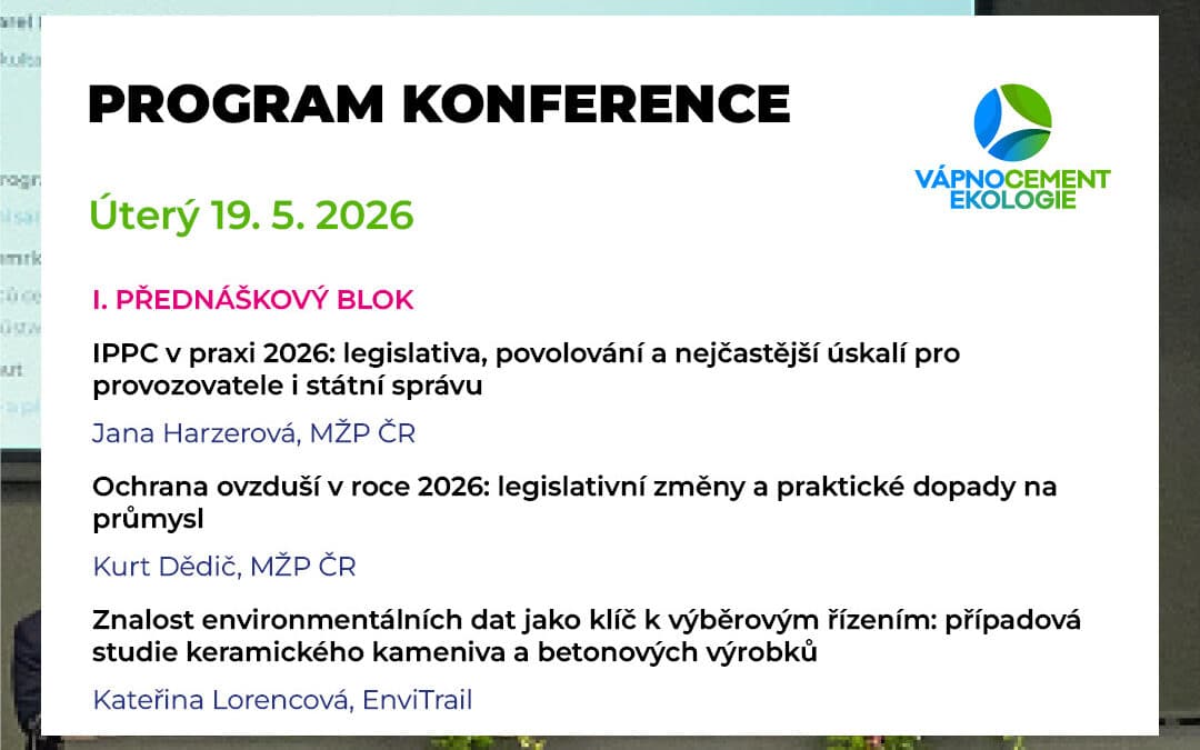 Program Konference VCE&nbsp;2026